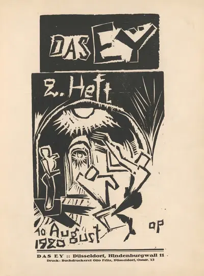 Das Ey Pl.08 by Otto Fritz, 1920 — digital art print download