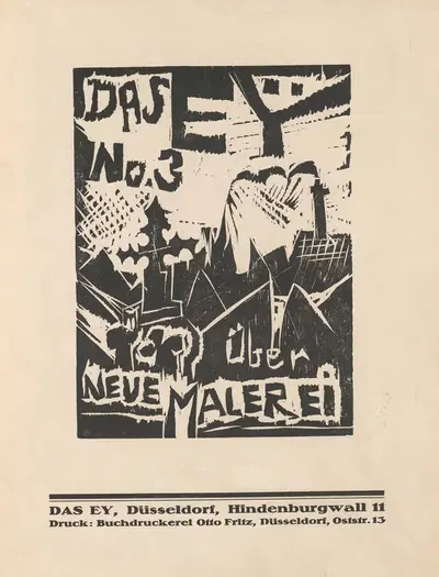Das Ey Pl.14 by Otto Fritz, 1920 — digital art print download