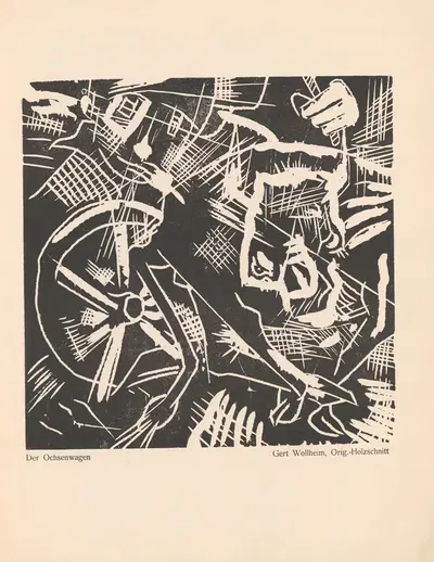 Das Ey Pl.16 by Otto Fritz, 1920 — digital art print download