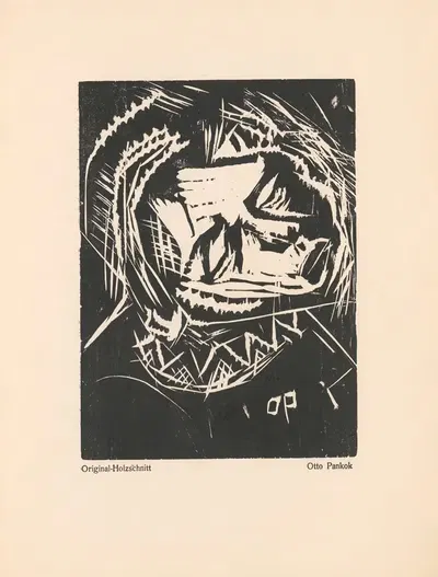 Das Ey Pl.17 by Otto Fritz, 1920 — digital art print download