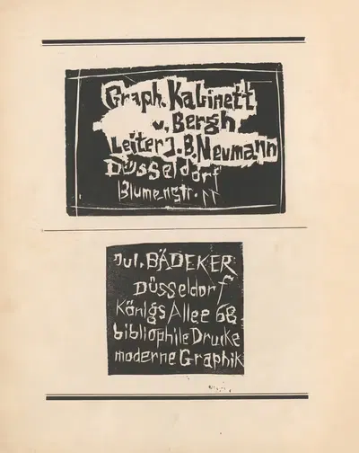 Das Ey Pl.18 by Otto Fritz, 1920 — digital art print download