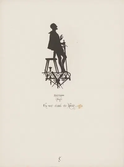 12 Blaetter zu Goethe's Faust Pl.06 by Paul Konewka, 1866 — digital art print download