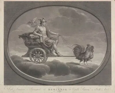 Mercury by Pietro Bonato, 1780 - 1820 — digital art print download