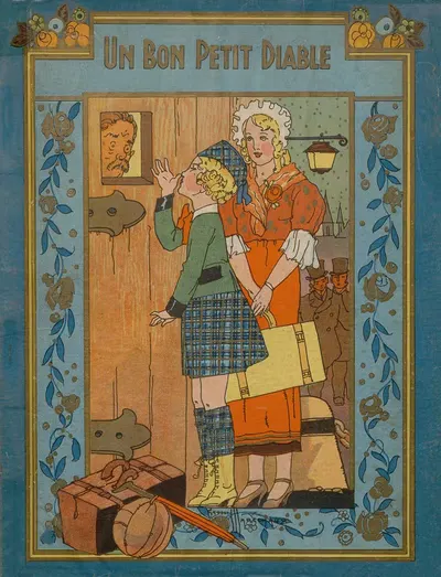Un bon petit diable Pl.1 by Sophie de Ségur, 1937 — digital art print download