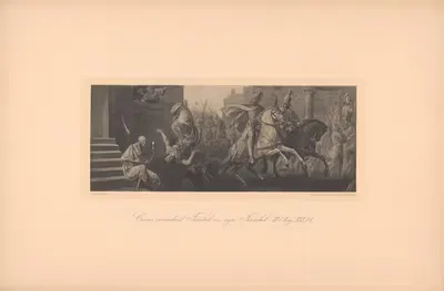 Canes comedent Jezabel in agro Jezrahel. III. Reg. XXI. 23. by Tobias Weiss, 1891 — digital art print download