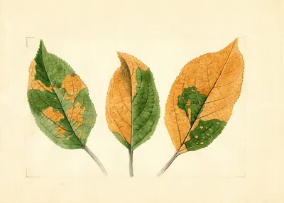 Malus domestica by James Marion Shull, 1911 — digital art print download