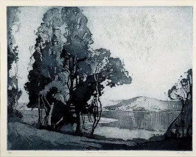 Hawkesbury Landscape by Sydney Long — digital art print download