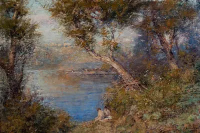Golden Sunlight by Frederick McCubbin — digital art print download