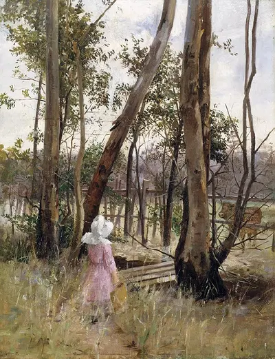 Obstruction, Box Hill by Jane Sutherland — digital art print download