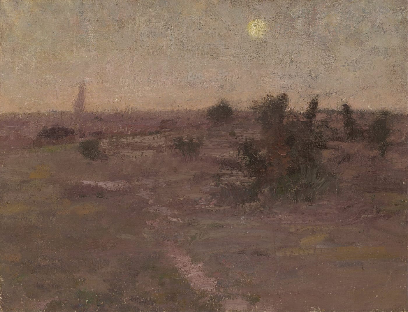 Moonrise, Templestowe — David Davies