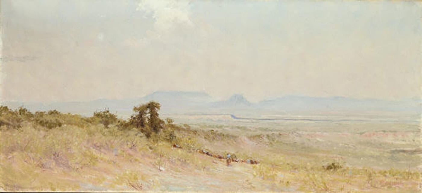 House Mountain on the Llano — Frank Reaugh