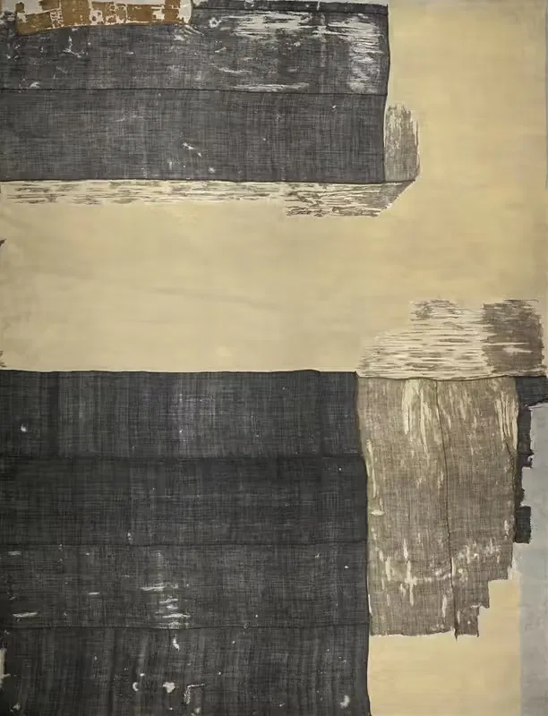Fragment of a Ship Flag — Anonymous