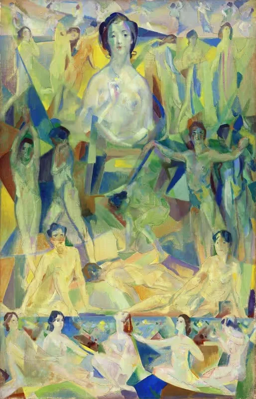 Великая Мать by Артур Боун Дэвис, c. 1913 — digital art print download
