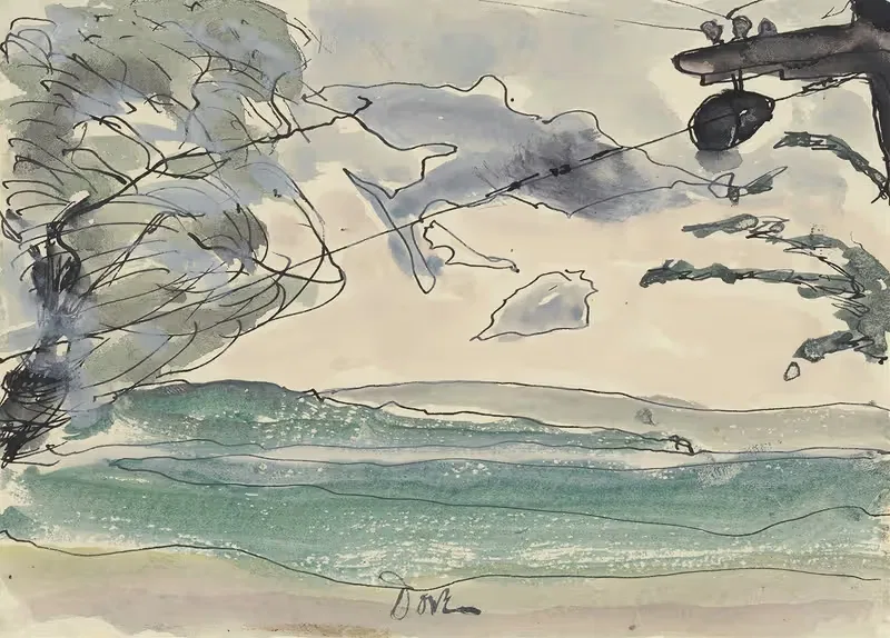 Озеро Сенека by Артур Дов, 1935 — digital art print download
