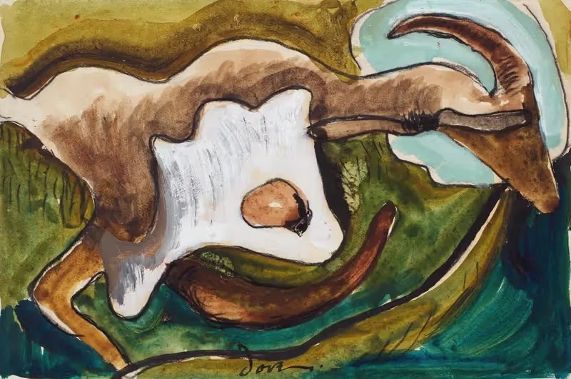 Study for Goat by Arthur Dove — digital art print download