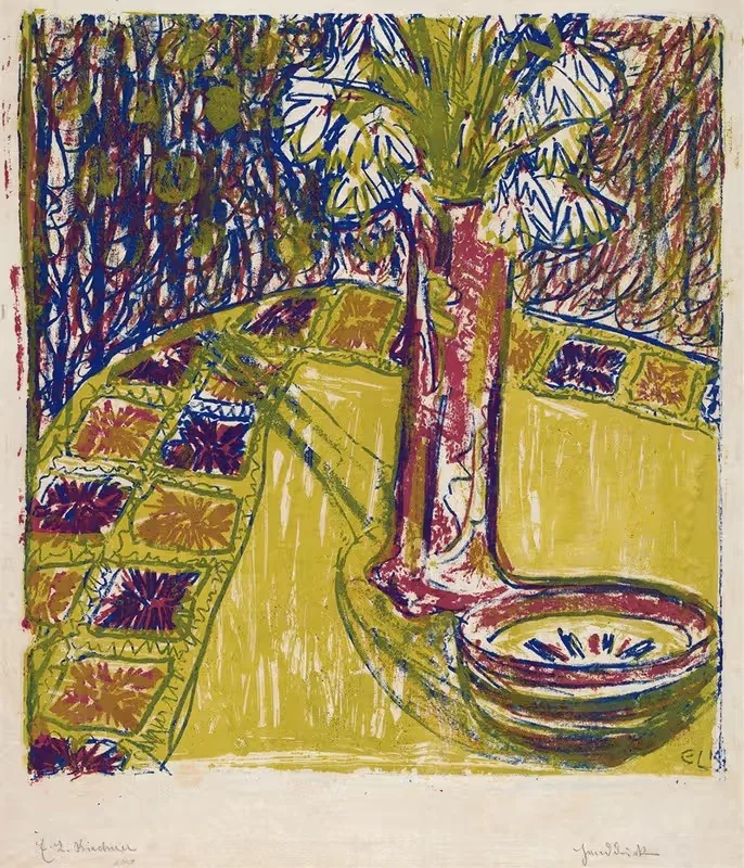 Still Life by Ernst Ludwig Kirchner, 1907 — digital art print download