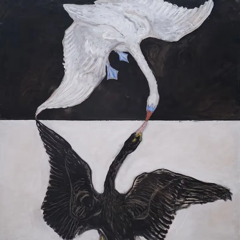 Group IX-SUW, The Swan, No. 1 — Hilma af Klint