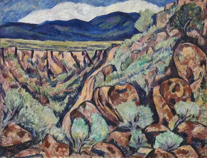 Landscape, New Mexico by Marsden Hartley — digital art print download
