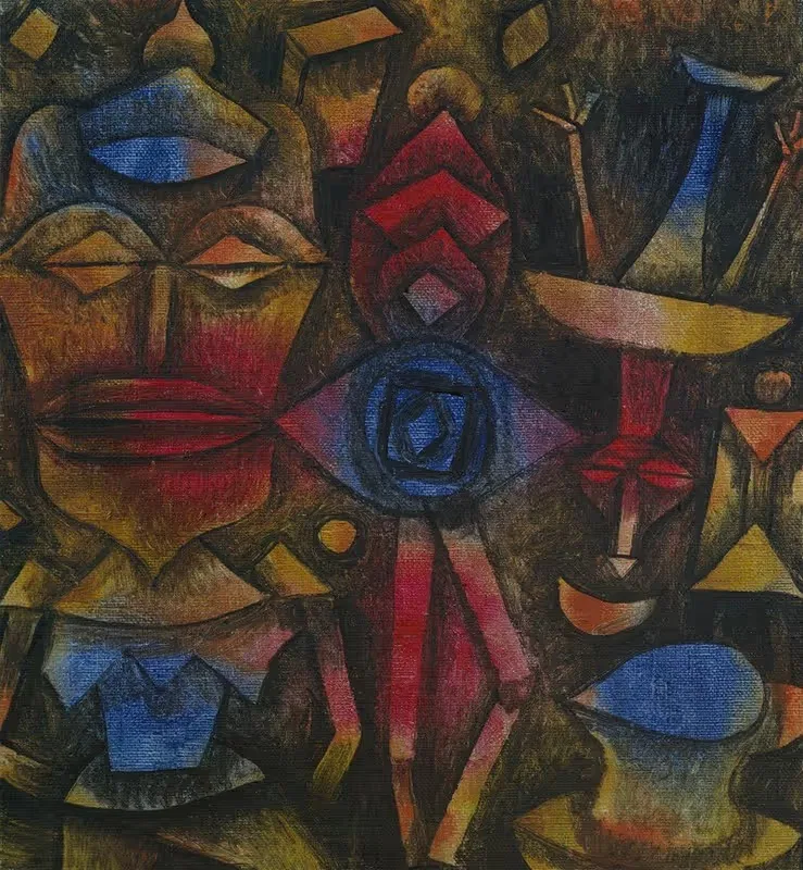 Коллекция фигурок by Поль Клее, 1926 — digital art print download