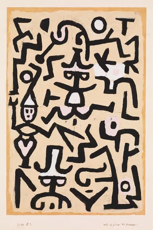 Рекламный листок комиков by Поль Клее, 1938 — digital art print download