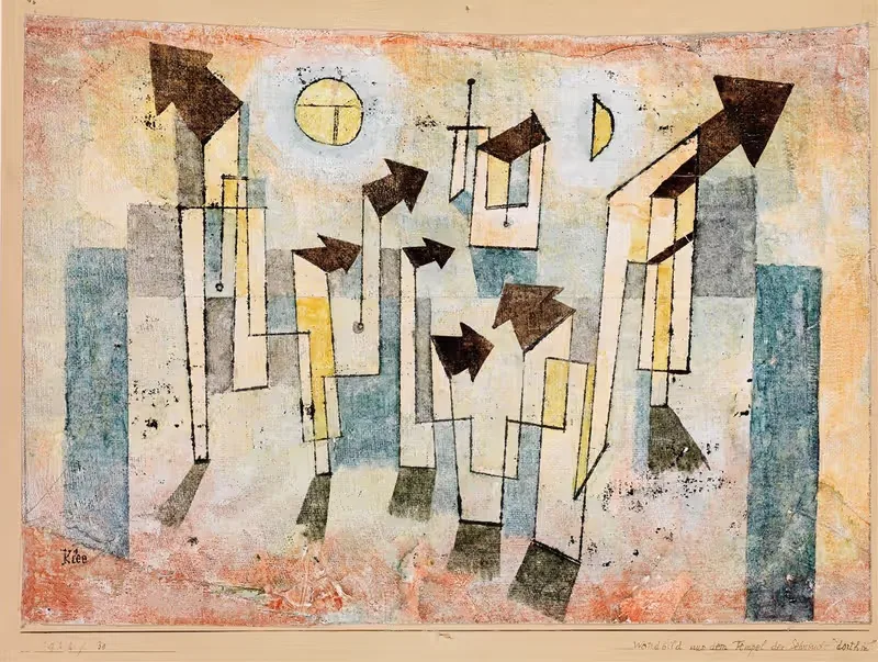 Mural from the Temple of Longing — Paul Klee