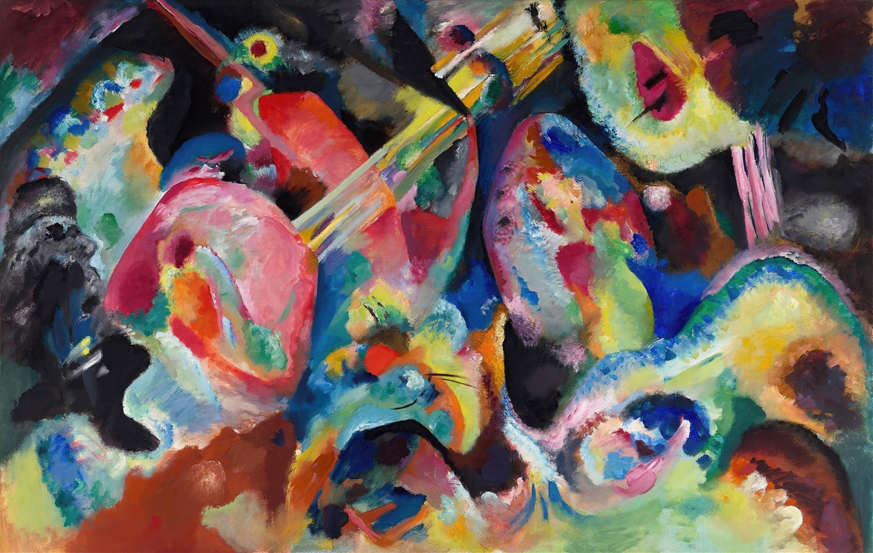Improvisation Flood by Wassily Kandinsky, 1914 — digital art print download