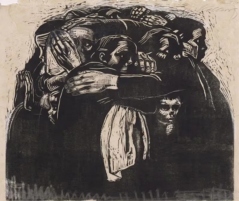 Матери by Кэтэ Кольвиц, 1921 — digital art print download