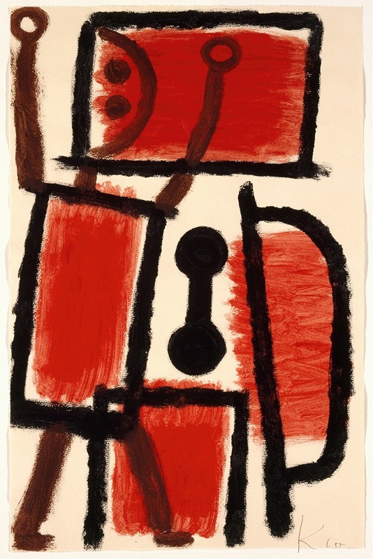 Слесарь by Поль Клее, 1940 — digital art print download