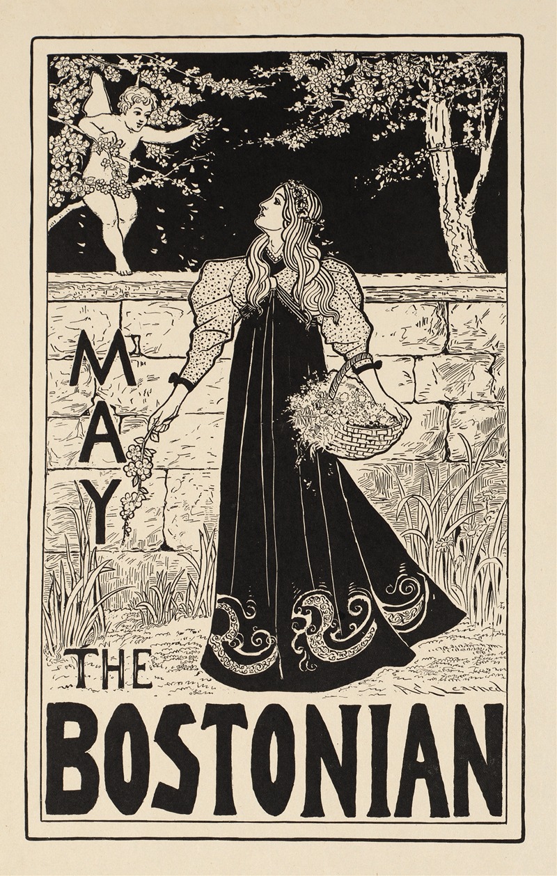 The bostonian, May by Arthur Garfield Learned — digital art print download
