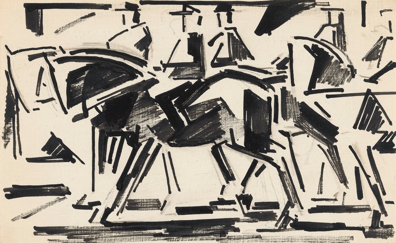 Всадники by Рейер Столк, 1906 - 1945 — digital art print download