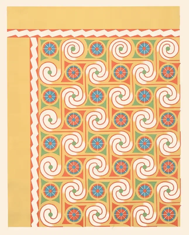 34. Plafond du Tombeau de Senmout (n° 71) — Gustave Jéquier