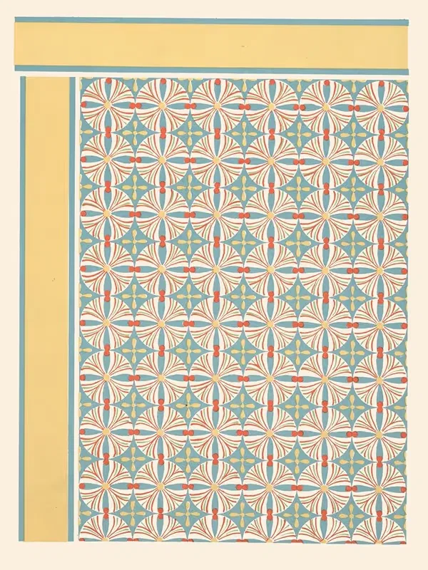 41. Plafond du Tombeau D'amenemhat (n° 82) — Gustave Jéquier