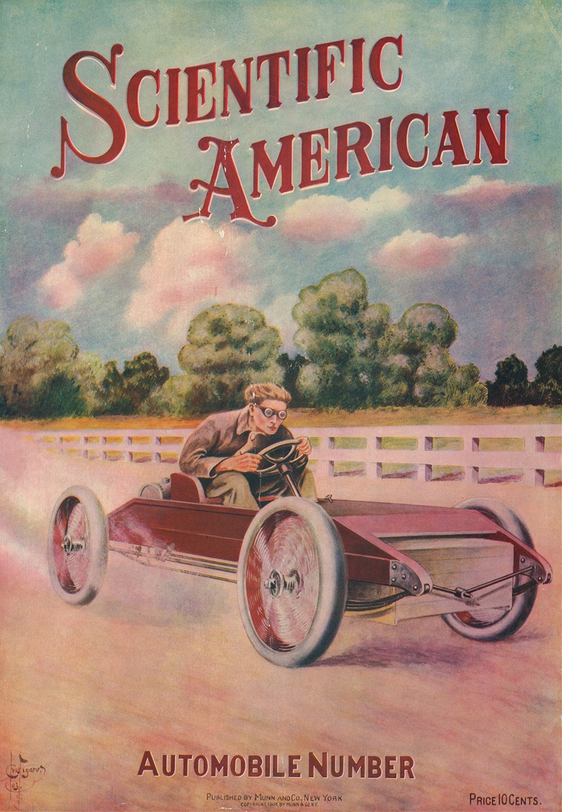 Scientific American. Automobile number — C. Figaro