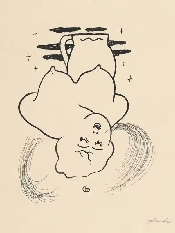 Женщина с кувшином by Микулаш Галанда, 1930 — digital art print download