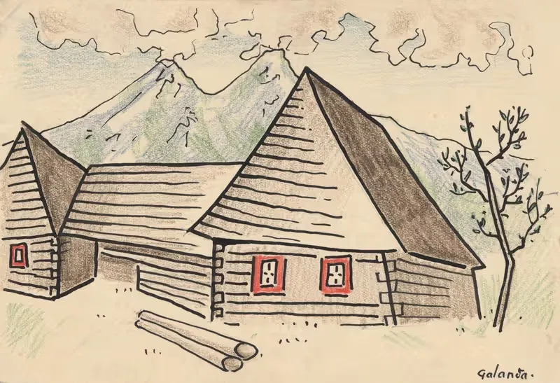 Ждиар by Микулаш Галанда, 1934 — digital art print download