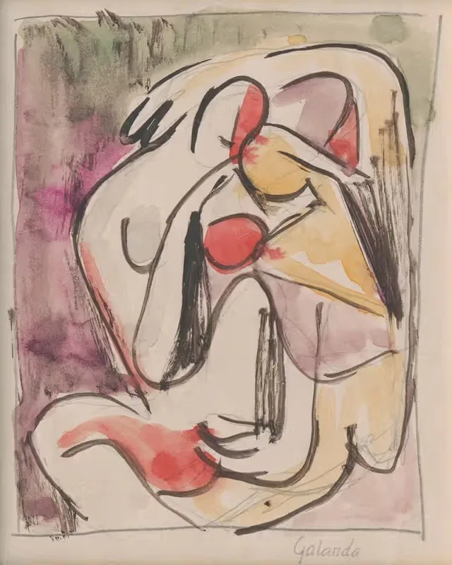 Влюбленные by Микулаш Галанда, 1935–1938 — digital art print download