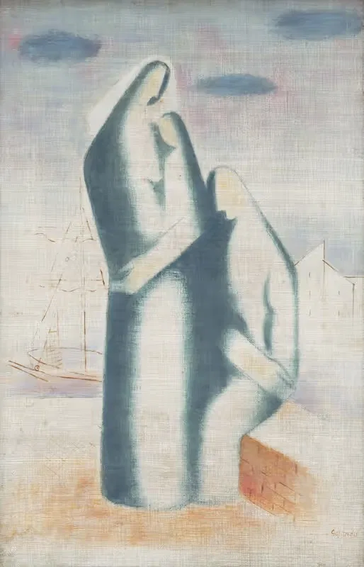Бедная семья by Микулаш Галанда, 1930 — digital art print download