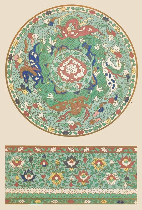 Examples of Chinese ornament, Pl.23 — Owen Jones