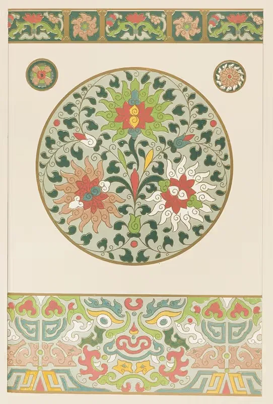 Examples of Chinese ornament, Pl.55 — Owen Jones