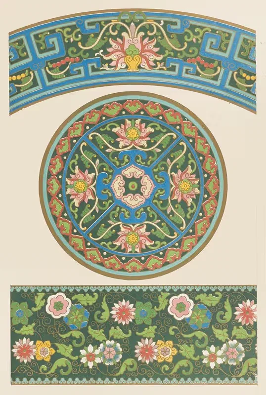 Examples of Chinese ornament, Pl.57 — Owen Jones