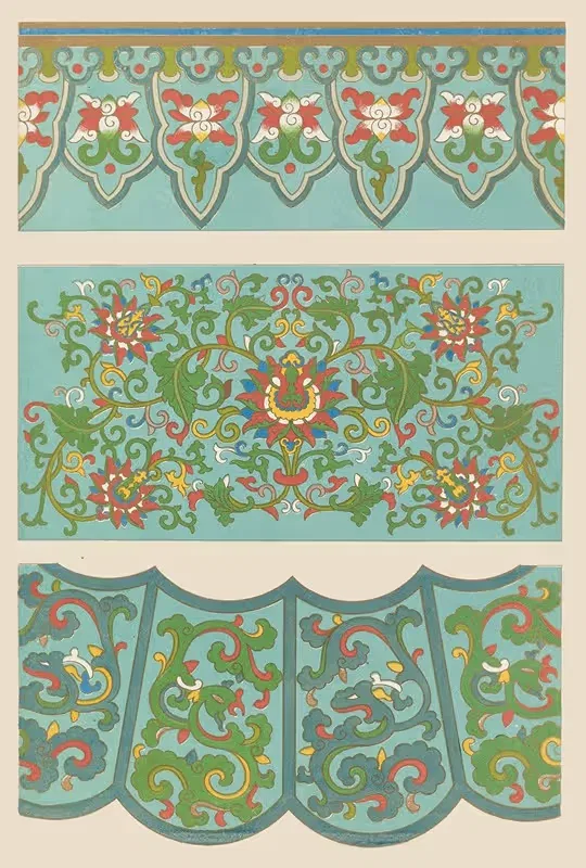 Examples of Chinese ornament, Pl.58 — Owen Jones