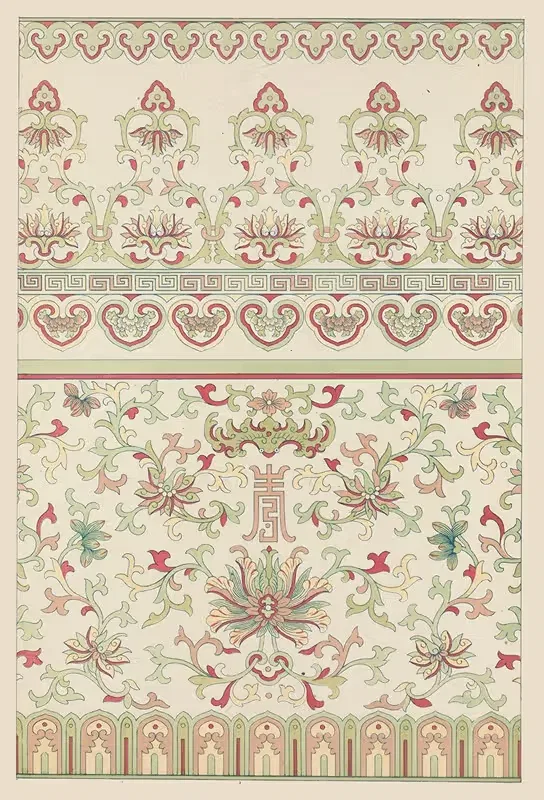 Examples of Chinese ornament, Pl.64 — Owen Jones