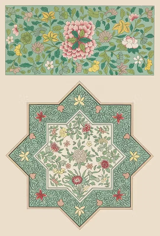 Examples of Chinese ornament, Pl.78 — Owen Jones