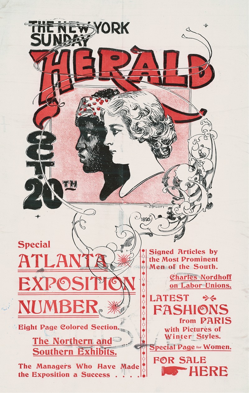 The New York Sunday Herald, Oct. 20th — Charles Hubbard Woodbury