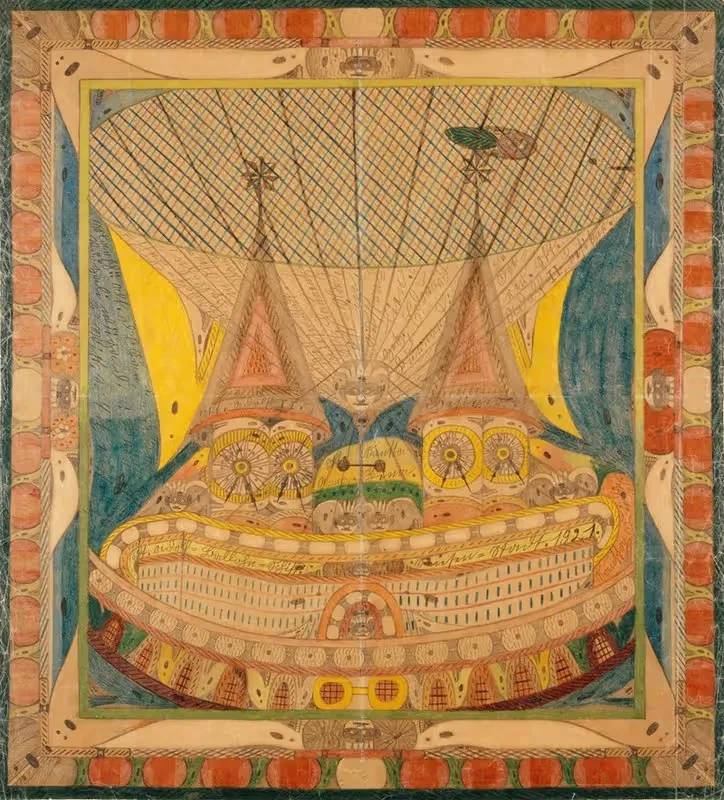 Скт. Адольф=Баллон=Корабль; Гигант=Город — Адольф Вёльфли