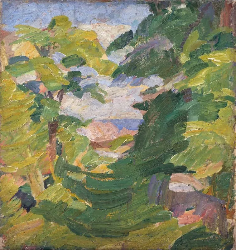 Mindet, Christiansø by Edvard Weie, 1911 - 1912 — digital art print download