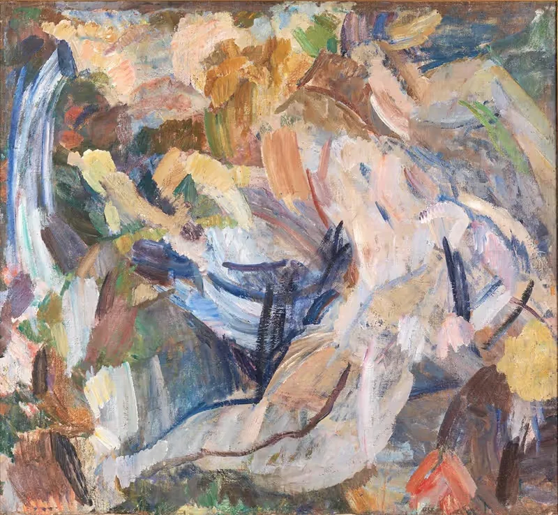 Романтическая фантазия II by Эдвард Вейе, 1919 - 1921 — digital art print download