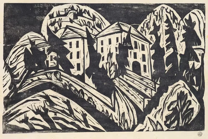 Вилла Ловерчана by Герман Шерер, 1925 — digital art print download
