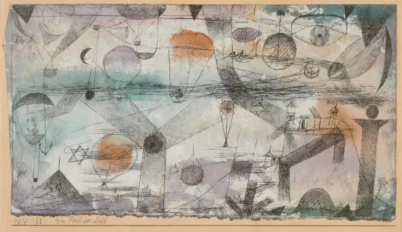 Im Reich der Luft by Paul Klee, 1917 — digital art print download