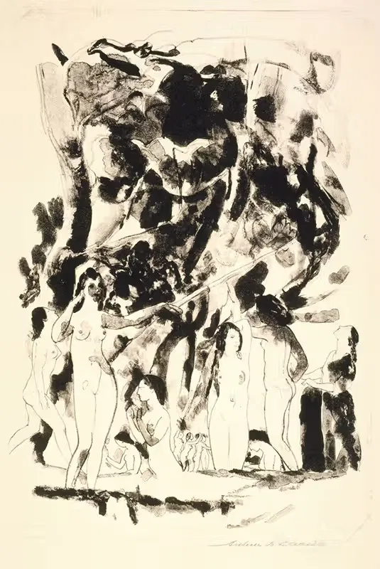 Праздник урожая by Артур Боун Дэвис, 1919-1920 — digital art print download